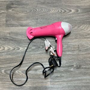 Revlon Ionic Pink and White Hair Dryer